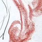 ohne titel, 2022, mischtechnik auf papier, 59,7x42 cm, copyright vg bildkunst + axel hptner